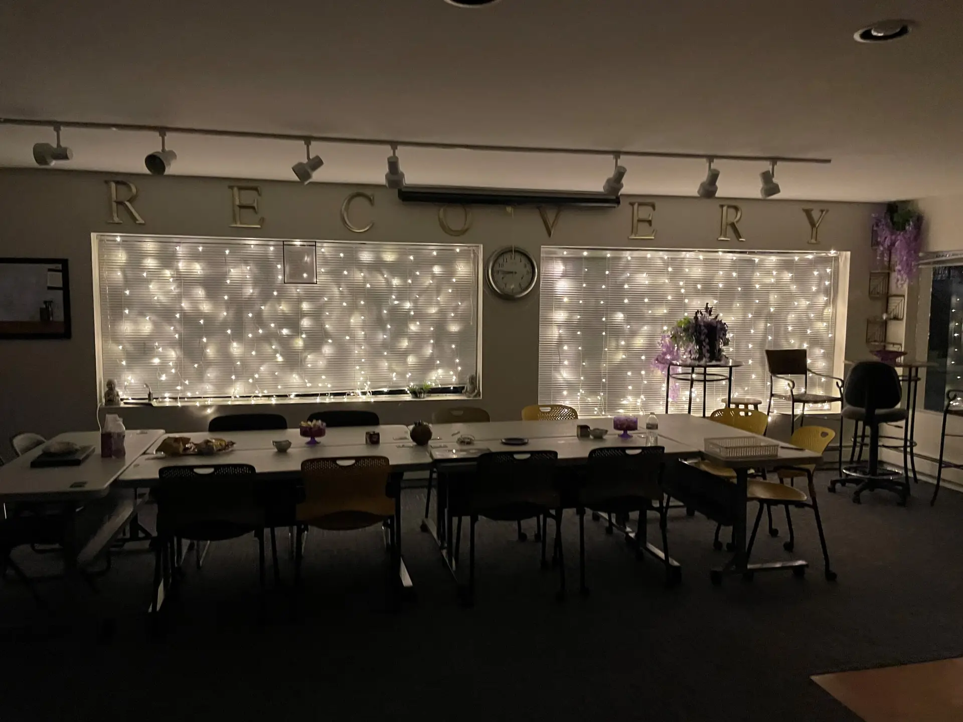 Meeting Area at night