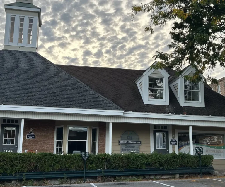 Front of building