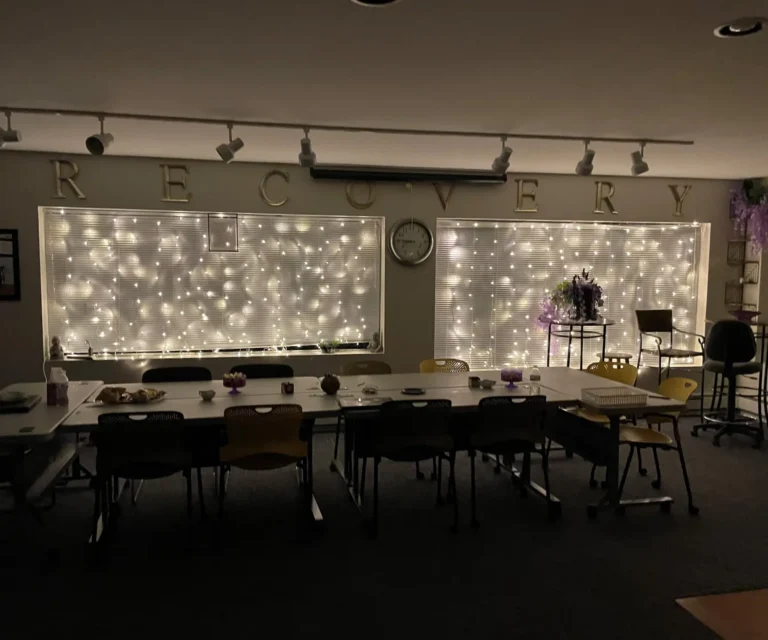Meeting Area at night